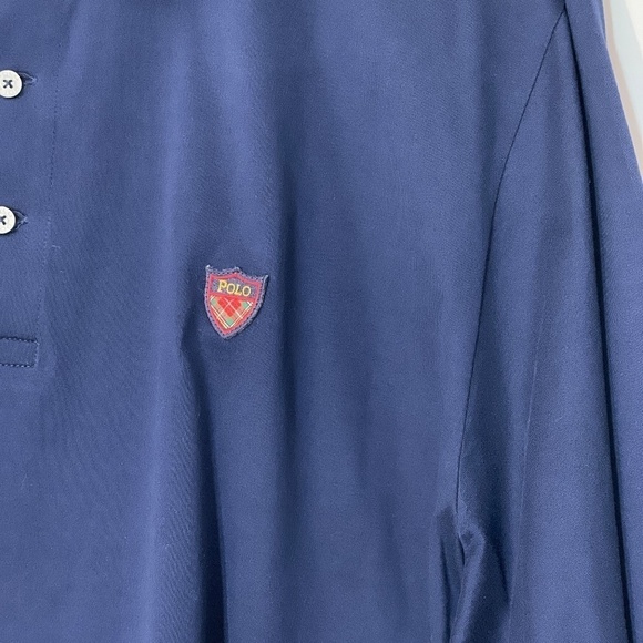 Polo Golf Ralph Lauren Navy Crest Polo Shirt XL - Picture 4 of 6